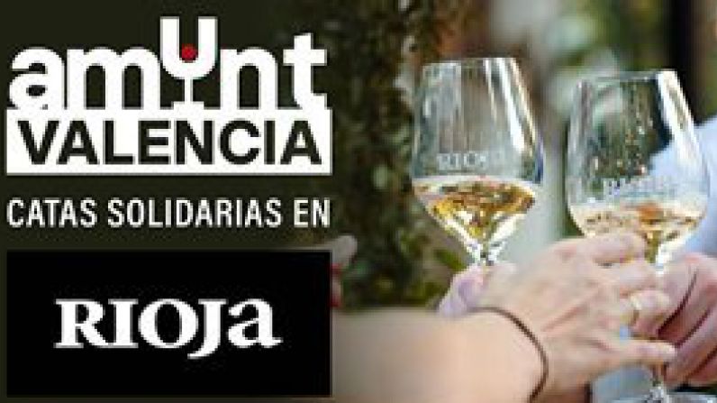 Rioja celebrará cinco catas en la Denominación en solidaridad con Valencia.