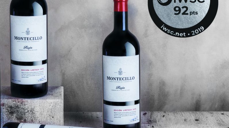 Montecillo Edición Limitada 2013 reconocido con 92 puntos y medalla de plata en IWSC.